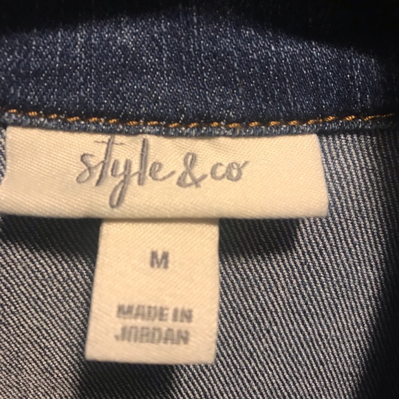 NWT Denim Jacket size M - Picture 4 of 6